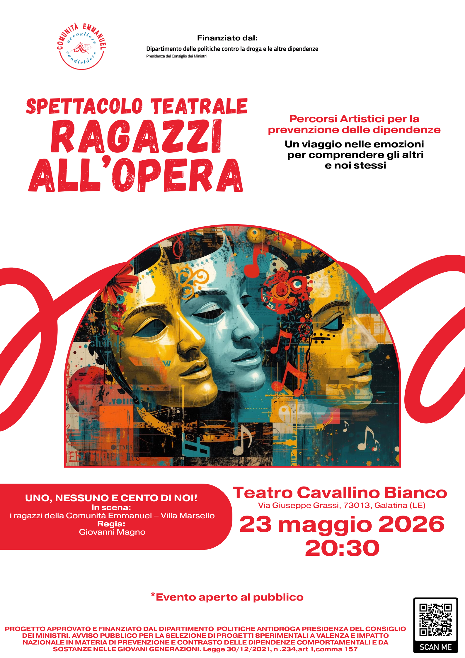 Spettacolo teatrale Ragazzi all'Opera - Galatina