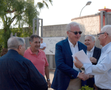 Arrivo dell'On. Mantovano