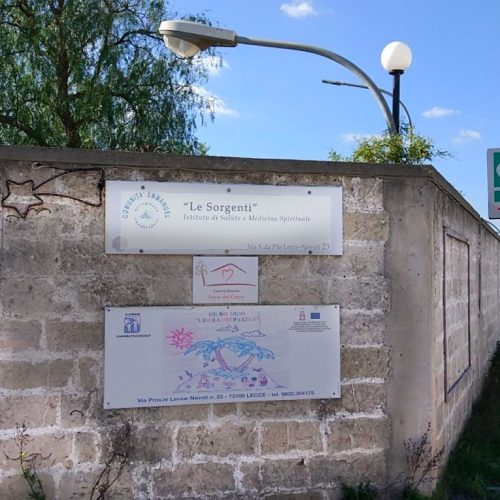 Centro Terapeutico Residenziale Femminile (TR) “Le Sorgenti” – Lecce